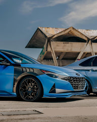 Hyundai Elantra Limited N-Line SE SEL Sport Facelift CN7 2024-ON with Aftermarket Parts - EPA Front Fender Carbon Fiber from EP Racing