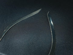 Tesla Model 3 Highland Long Range RWD 2024-ON with Aftermarket Parts - Front Intake Vents Trim Carbon Fiber from CMST Tuning