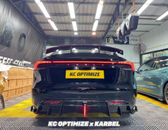 Karbel Pre-preg Carbon Fiber V1 GT Rear Wing for Tesla Model 3 Highland / P 2024-ON