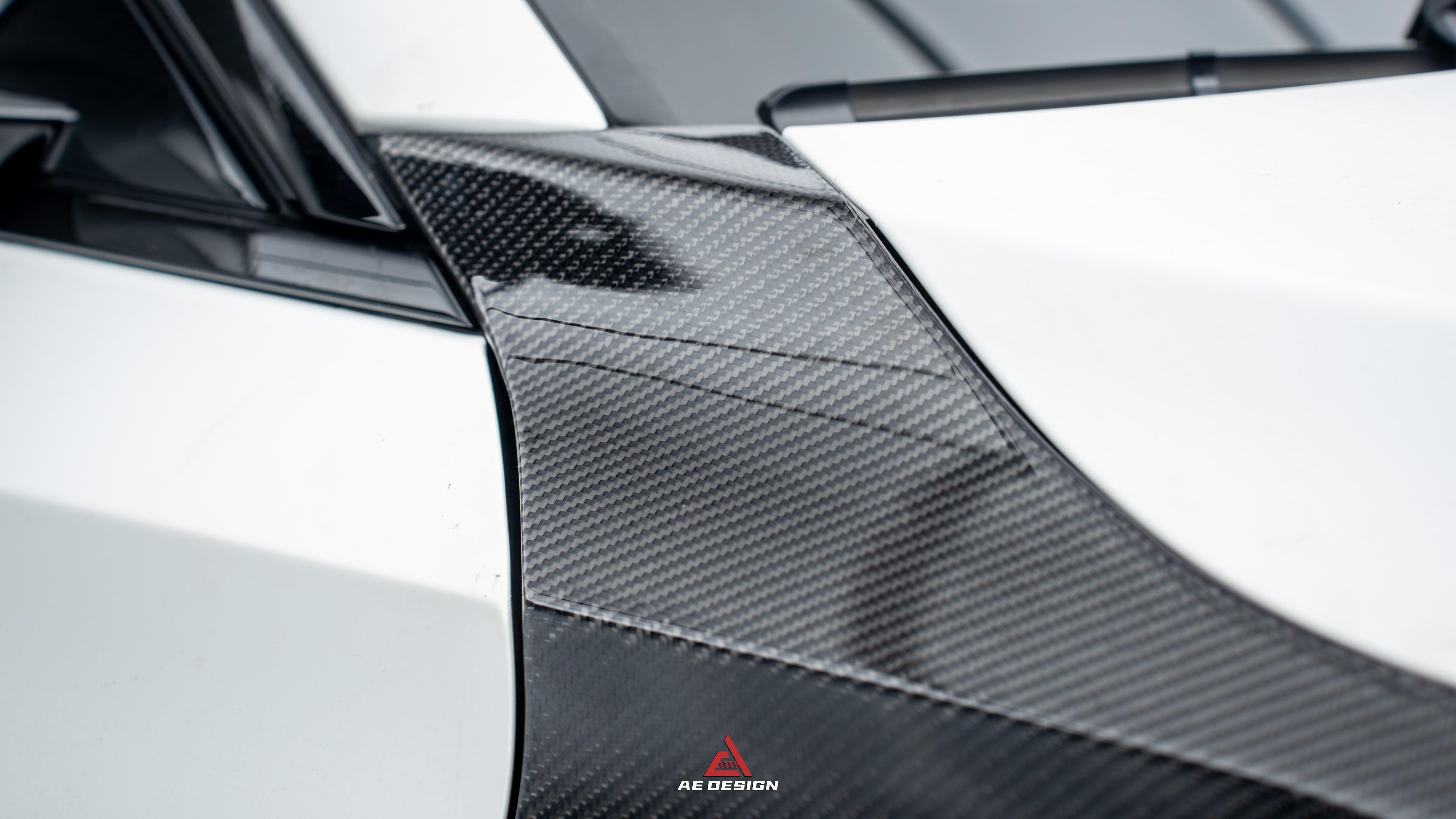 BMW M2 & M2C G87 2023 2024?with Aftermarket Parts - AE Style Front Fenders Carbon Fiber from ArmorExtend