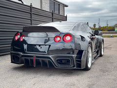 CMST Tuning Extreme Ducktail Whale Tail Trunk Lid for Nissan GTR  Carbon Fiber/FRP