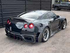 CMST Tuning Extreme Ducktail Whale Tail Trunk Lid for Nissan GTR  Carbon Fiber/FRP