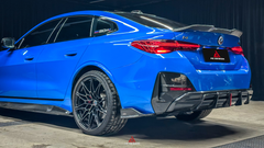 BMW I4 M50 / e Drive 40 G26 2022-ON & 4 Series Gran Coupe M440i 430i  G26 2022-ON (with M-package bumper, does not fit base model) with Aftermarket Parts - AE Style Rear Diffuser & Canards Carbon Fiber from ArmorExtend