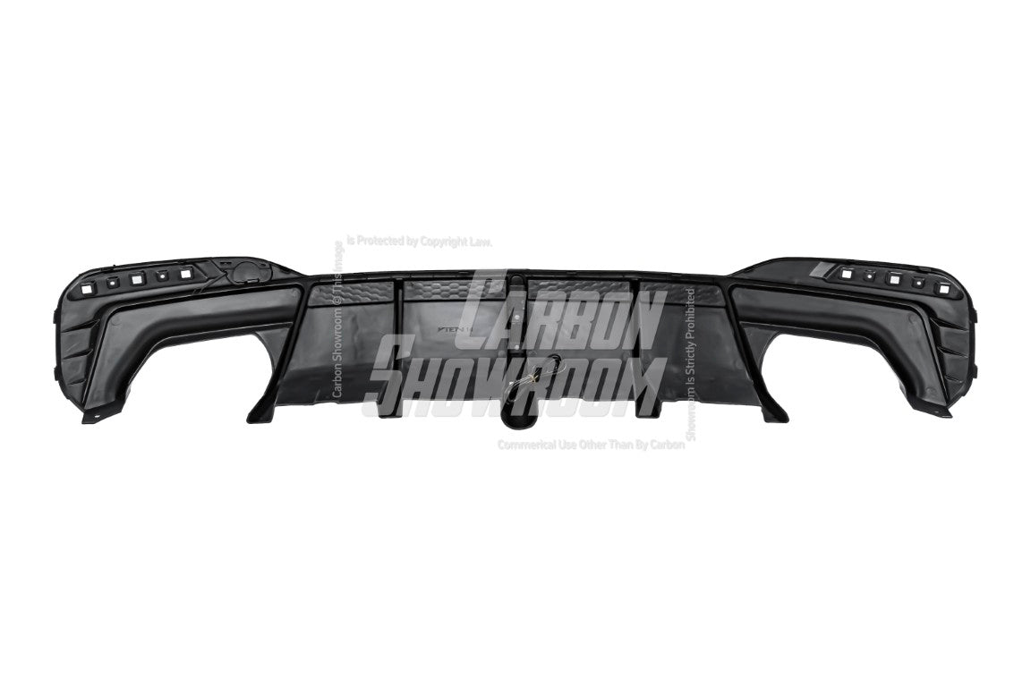 BMW M5/M5C F90 (Fits Both Pre-LCI & LCI) 2018-ON & 5 Series G30 540i M550i (With M-Package Bumper) G30 G31 (Fits Both Pre-LCI & LCI) 2017-ON with Aftermarket Parts - Rear Diffuser PP from VTEN