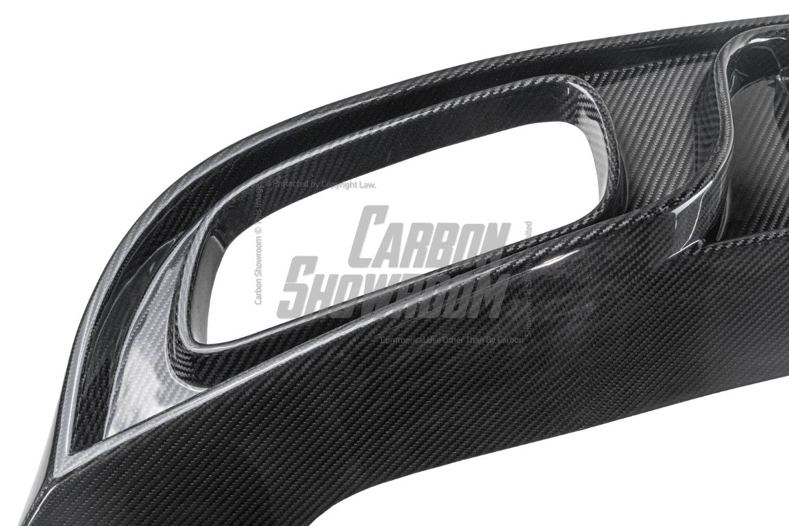 Mercedes Benz AMG GT43 GT50 GT53 (Fits Rear Wheel Drive Only) X290 2021 2022 2023 2024 with Aftermarket Parts - V2 Rear Diffuser Pre-preg Carbon Fiber from TAKD Carbon