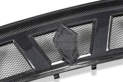 Ford Mustang Ecoboost V6 GT March1 Bullitt S550.1 S550.2 2015 2016 2017 2018 2019 2020 2021 2022 2023 with Aftermarket Parts - "DAWN & DUSK" Trunk Deck Lid Back Cover with Wooden Boat Badge Carbon Fiber / FRP from Robot Craftsman