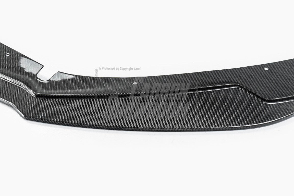 Lamborghini Huracan STO 2021 2022 2023 2024 with Aftermarket Parts - Vor Style Front Lip?Pre-preg Carbon Fiber / FRP from Aero Republic