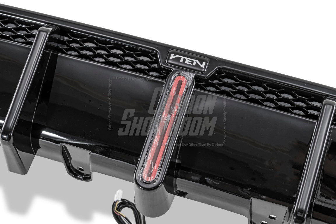 BMW X3 s/x Drive30 G01 LCI & IX3 BEV G08 LCI 2022-ON with Aftermarket Parts - Rear Diffuser & Corner Splitter PP / ABS from VTEN
