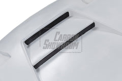 Nissan GTR Nismo T-Spec Premium Pure (for installation on 2008-2016 vehicles, 2017-2024 front bumper is recommended) 2017 2018 2019 2020 2021 2022 2023 2024 with Aftermarket Parts - V3 Hood Carbon Fiber / FRP from Aero Republic