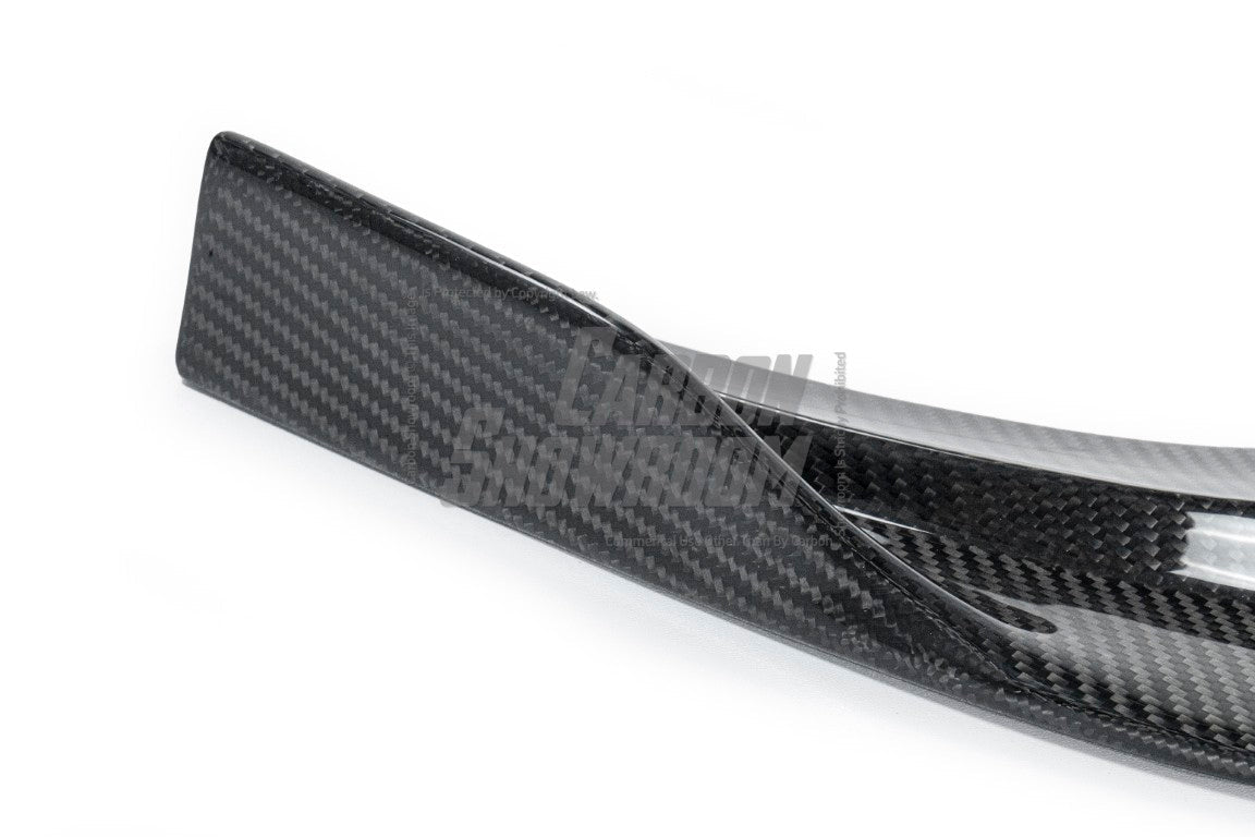 BMW 8 Series 840i (With M-Package Bumper) M850i G14 G15 G16 2018-ON with Aftermarket Parts - V2 Style Carbon Fiber Front Lip from TAKD Carbon