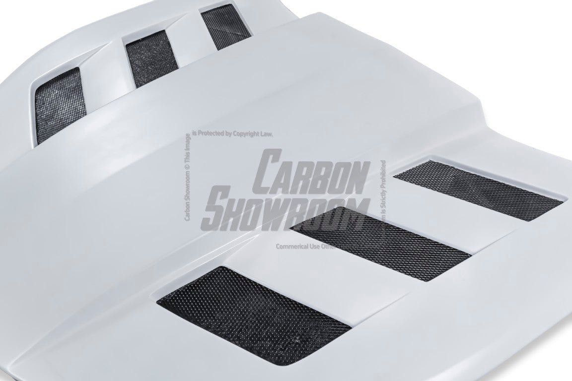 Chevrolet Camaro 6th Gen ZL1 Z/28 2SS 1SS 3LT 2LT 1LT 2LS 1LS 2015 2016 2017 2018 2019 2020 2021 2022 2023 2024 with Aftermarket Parts - V3 Hood Carbon Fiber / FRP?from Aero Republic