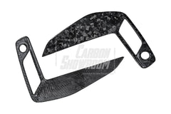 BMW 3 Series 330i (with M-package bumper, does not fit base model) M340i G20 LCI 2023 2024 with Aftermarket Parts - Front Bumper Upper Valences Pre-preg Carbon Fiber from TAKD Carbon