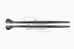 TAKD Carbon Carbon Fiber Side Skirts Ver.1 for BMW 3 Series G20 330i M340i 2019-ON - Performance SpeedShop