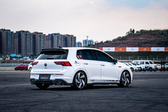 Volkswagen GTI & R-line MK8 2022 2023 2024 with Aftermarket Parts - AE Rear Diffuser?Carbon Fiber?from?ArmorExtend