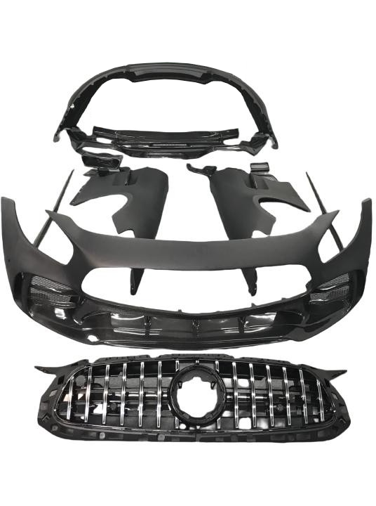 Mercedes Benz AMG GT GTS C190 2016 2017 2018 2019 2020 2021 with Aftermarket Parts - Full Body Kit Carbon Fiber from Aero Republic