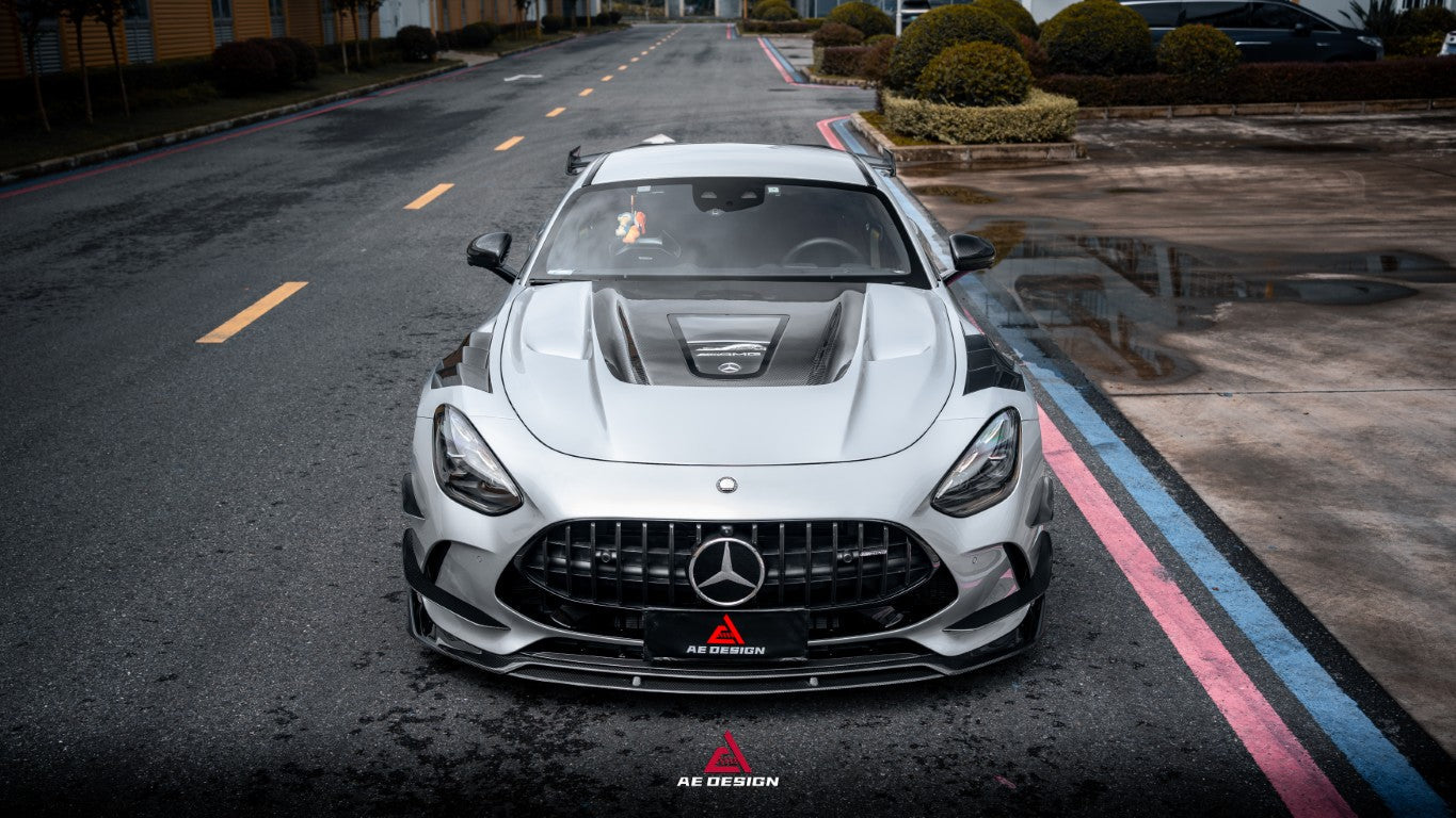 Mercedes Benz AMG GT63 SE Performance/Pro/Base GT55 GT43 C192 2025-ON with Aftermarket Parts - ART Hood Bonnet Dry Pre-preg Carbon Fiber from ArmorExtend