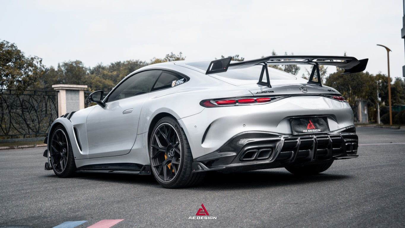 Mercedes Benz AMG GT63 SE Performance/Pro/Base GT55 C192 2025-ON with Aftermarket Parts - ART Rear Diffuser Dry Pre-preg Carbon Fiber from ArmorExtend