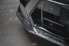 BMW X5M X5MC F95 & X6M X6MC F96 2024-ON (LCI) With Aftermarket Parts - AE Style Front Lip Carbon Fiber?from ArmorExtend