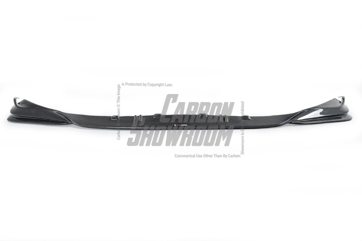BMW M3 / M3C G80/G81 2021 2022 2023 2024 & M4 / M4C G82/G83 2021 2022 2023 2024 with Aftermarket Parts - Front Lip Pre-preg Carbon Fiber from TAKD Carbon