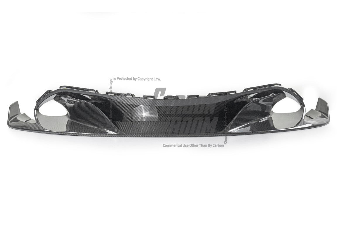 McLaren 720S 2018 2019 2020 2021 2022 2023 with Aftermarket Parts - RF Style Front Lip?Carbon Fiber?from Aero Republic