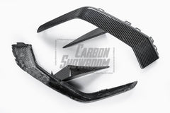 BMW X7 xDrive40i (With M-Package Bumper) M60i ALPINA XB7 LCI G07 2023-ON with Aftermarket Parts - Front Bumper Lower Center Grill Trim Pre-preg Carbon Fiber from TAKD Carbon