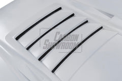 Nissan GTR Nismo T-Spec Premium Pure (for installation on 2008-2016 vehicles, 2017-2024 front bumper is recommended) 2017 2018 2019 2020 2021 2022 2023 2024?with Aftermarket Parts - V1 Hood Carbon Fiber / FRP from Aero Republic
