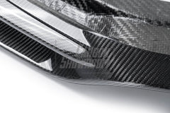 Porsche Panamera 971.2 GTS 2017 2018 2019 2020 2021 2022 2023 with Aftermarket Parts - V1 Front Lip Pre-preg Carbon Fiber from TAKD Carbon
