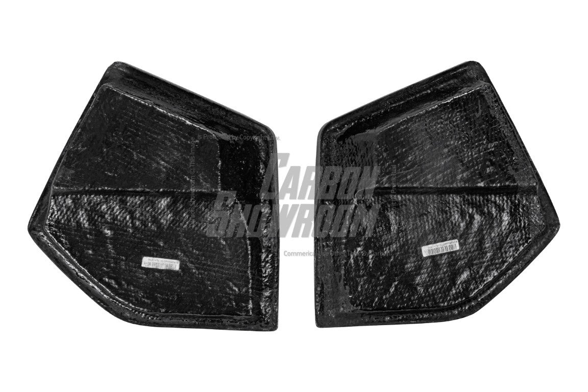 BMW 3 Series 330i (with M-package bumper, does not fit base model) M340i G20 G21 LCI 2023-ON with Aftermarket Parts - Front Intake Vents Cover Carbon Fiber from BCTXE Tuning