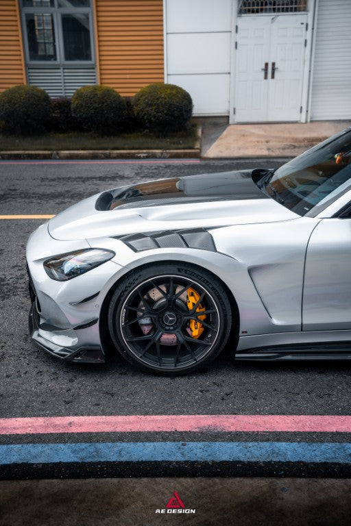 Mercedes Benz AMG GT63 SE Performance/Pro/Base GT55 GT43 C192 2025-ON with Aftermarket Parts - ART Hood Bonnet Dry Pre-preg Carbon Fiber from ArmorExtend