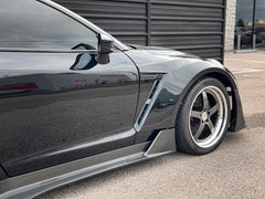 Robot Craftsman "GODZILLA" Widebody Wheel Arches & Side Skirts for Nissan GTR Nismo T-Spec Carbon Fiber/FRP
