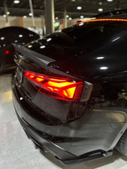 Karbel Carbon V1 Rear Lip Spoiler for Audi RS5 S5 A5 B9 B9.5 2017-Early 2025 Sedan Sportback Dry Pre-preg Carbon Fiber