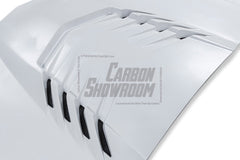 Chevrolet Camaro 5th Gen Z/28 2SS 1SS 2LT 2LS 1LT 1LS 2010 2011 2012 2013 2014 &?ZL1 2012 2013 2014 2015 with Aftermarket Parts - V6 Hood Carbon Fiber / FRP from Aero Republic