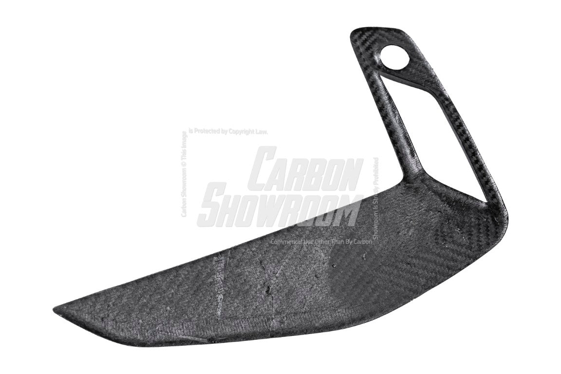 BMW 3 Series 330i (with M-package bumper, does not fit base model) M340i G20 LCI 2023 2024 with Aftermarket Parts - Front Bumper Upper Valences Pre-preg Carbon Fiber from TAKD Carbon