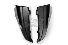 Benz C-Class C63S C63 C43 AMG C300 W205 Sedan (Fits Both Pre-LCI & LCI,C300 requires sport package bumper) 2015-2021 Aftermarket Parts - VTEN Rear Diffuser&Canards ABS