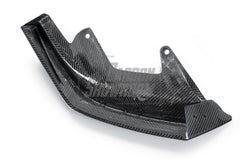 BMW 5 Series 530 540 (with M-package bumper, does not fit base model) & i5 e/x Drive40 (with M-package bumper, does not fit base model) M60 G60 G61 2024-ON with Aftermarket Parts - V1 Style Front Lip Pre-preg Carbon Fiber from TAKD Carbon