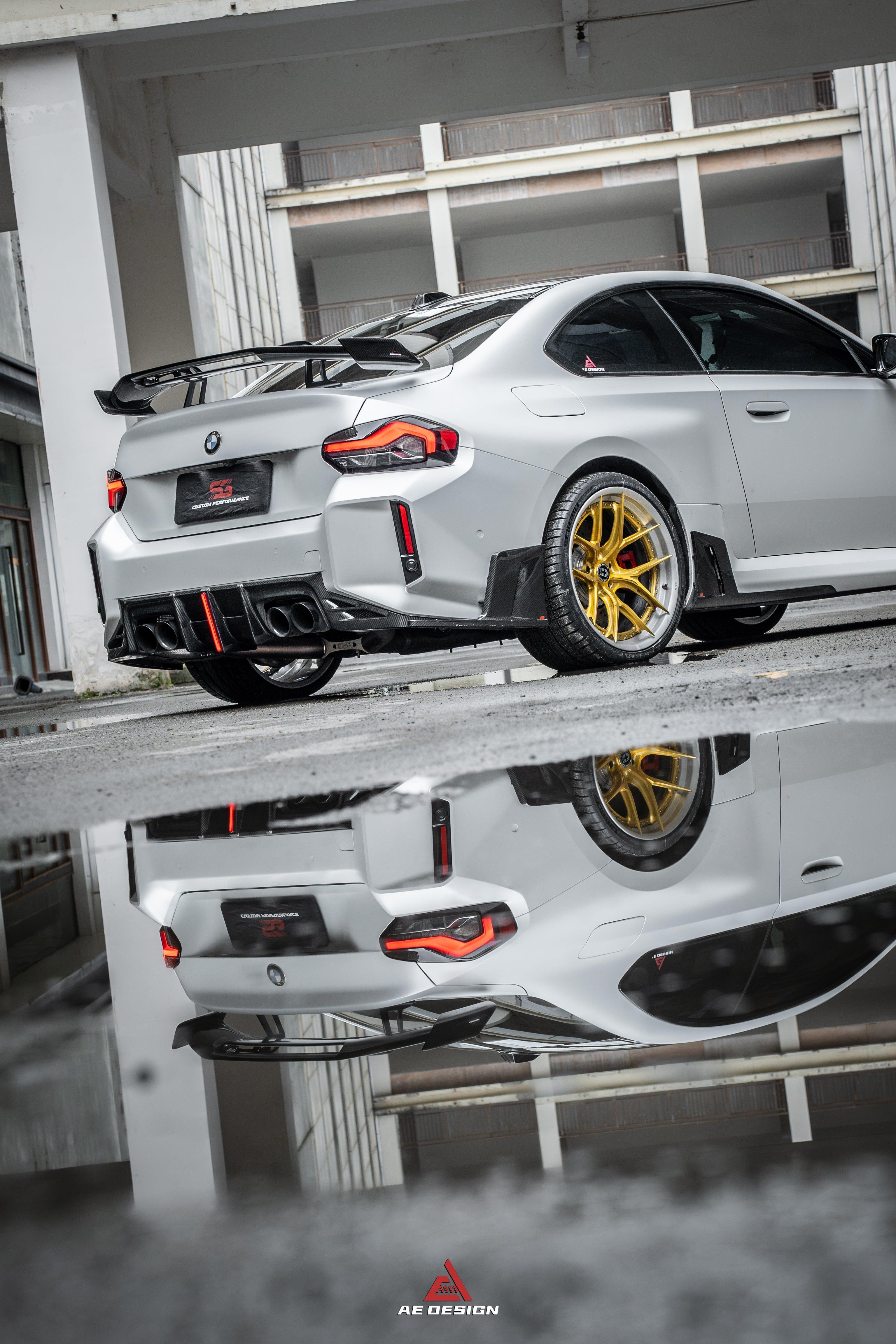 BMW M2 & M2C G87 2023 2024?with Aftermarket Parts - ART Style?Side Skirts Carbon Fiber from?ArmorExtend