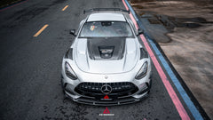 Mercedes Benz AMG GT63 SE Performance/Pro/Base GT55 GT43 C192 2025-ON with Aftermarket Parts - ART Hood Bonnet Dry Pre-preg Carbon Fiber from ArmorExtend