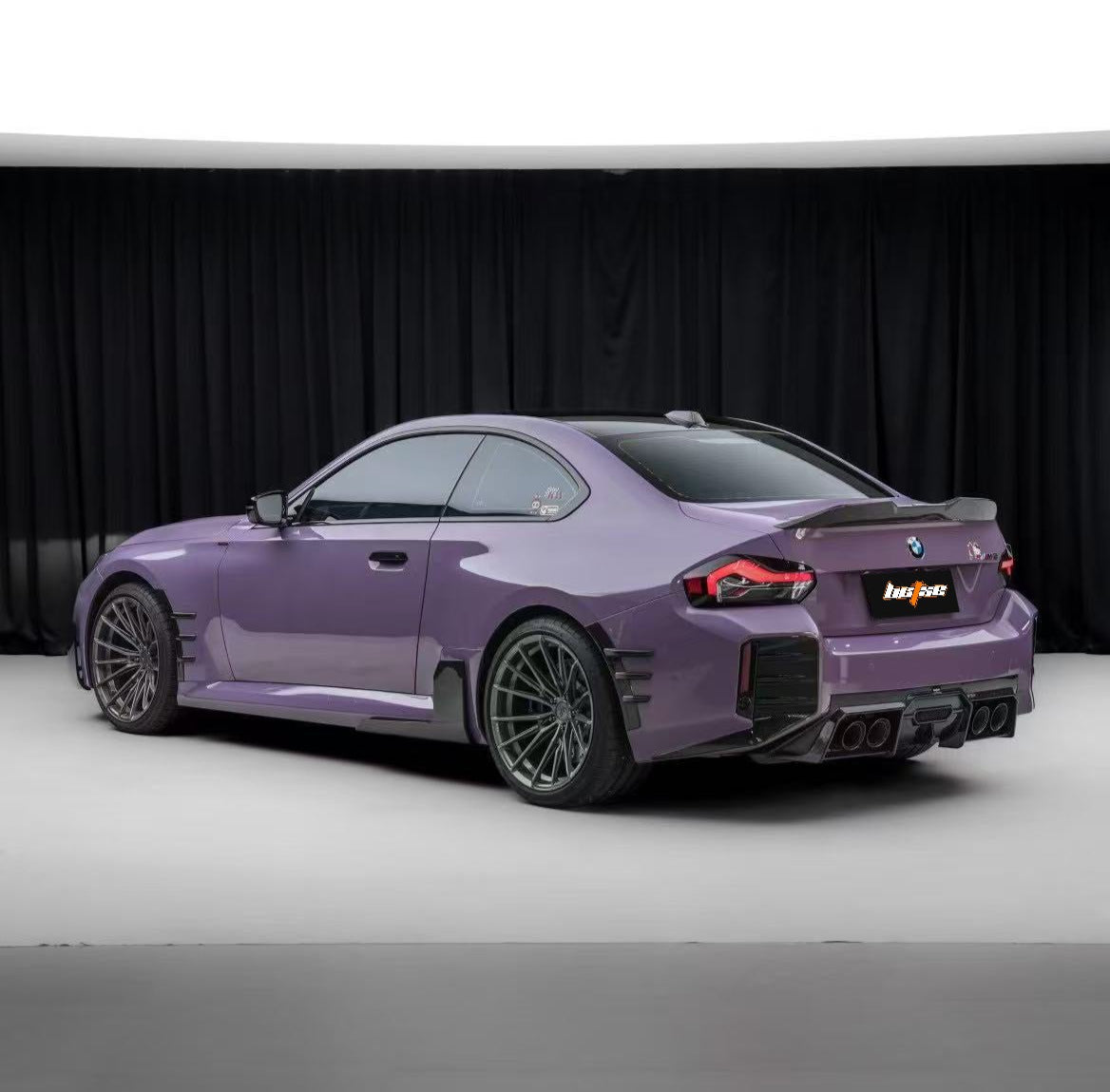 BMW M2 / M2C G87 2023 2024 with Aftermarket Parts - Rear Diffuser Pre-preg Carbon Fiber from BCTXE Tuning