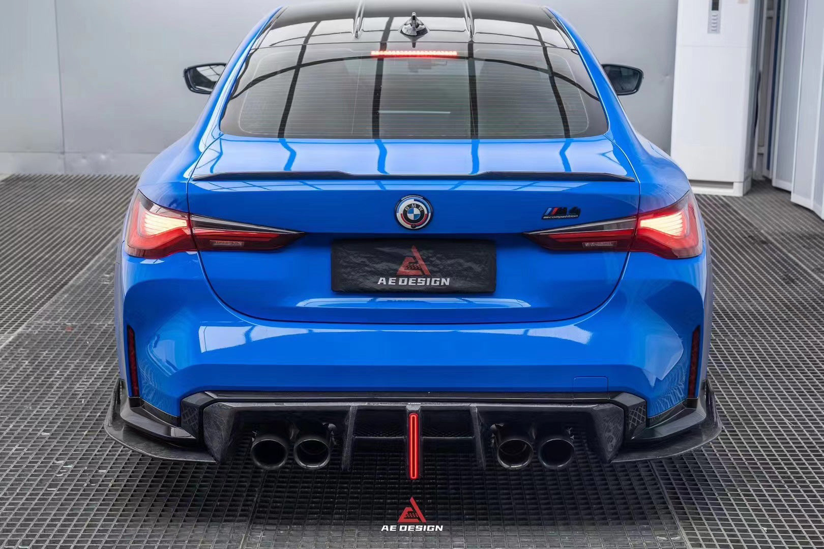 Armorextend AE Design Carbon Fiber Rear Diffuser V2 for BMW G80 G82 G83 M3 M4 2021-ON