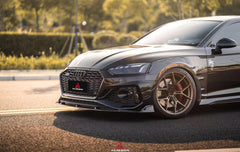 Audi RS5 B9 / B9.5 2017 2018 2019 2020 2021 2022 2023 2024 with Aftermarket Parts - AE Style Front Fenders Carbon Fiber from ArmorExtend