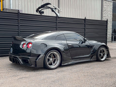 CMST Tuning Extreme Ducktail Whale Tail Trunk Lid for Nissan GTR  Carbon Fiber/FRP