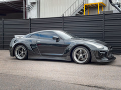 Robot Craftsman "GODZILLA" Widebody Wheel Arches & Side Skirts for Nissan GTR Nismo T-Spec Carbon Fiber/FRP