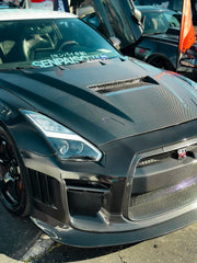 Robot Craftsman "Godzilla" Narrow Body Front Bumper & Lip for Nissan GTR R35 2008-ON