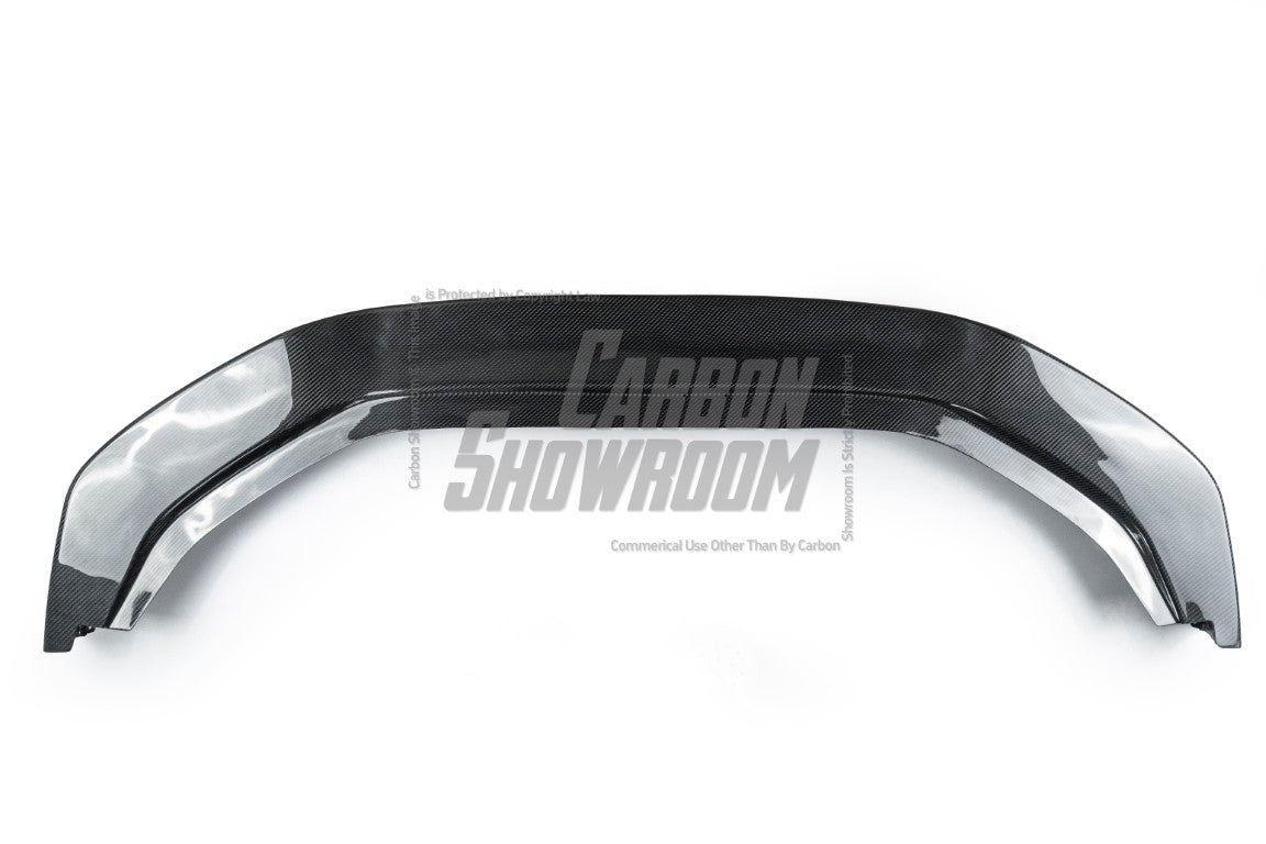Porsche Panamera 971.2 GTS 2017 2018 2019 2020 2021 2022 2023 with Aftermarket Parts - V1 Front Lip Pre-preg Carbon Fiber from TAKD Carbon