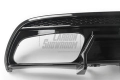 Benz C-Class C63S C63 C43 AMG C300 W205 Sedan (Fits Both Pre-LCI & LCI,C300 requires sport package bumper) 2015-2021 Aftermarket Parts - VTEN Rear Diffuser&Canards ABS