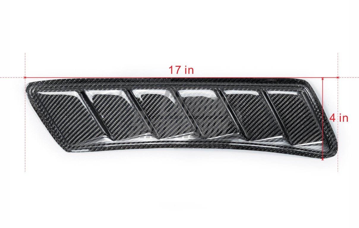 EPR Universal FRP or Carbon Fiber GT Type Fender Vents - Performance SpeedShop