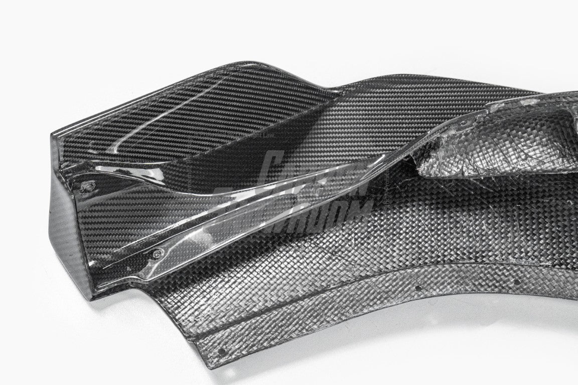 McLaren 720S 2018 2019 2020 2021 2022 2023 with Aftermarket Parts - 765LT?Front Bumper & Lip Conversion Kit Pre-preg Carbon Fiber / FRP?from Aero Republic