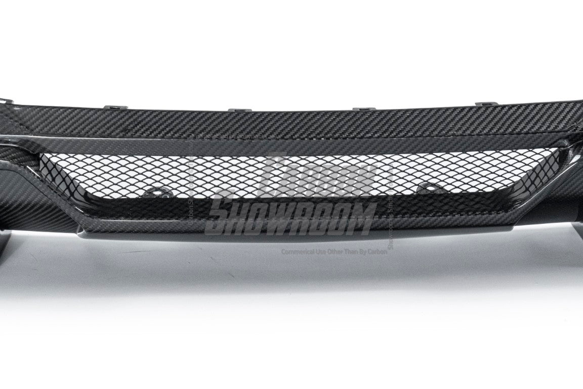 X7 xDrive40i(With M-Package Bumper) xDrive50i M50i M60i G07 2019-ON with Aftermarket Parts - Rear Diffuser & Canards Pre-preg Carbon Fiber from TAKD Carbon