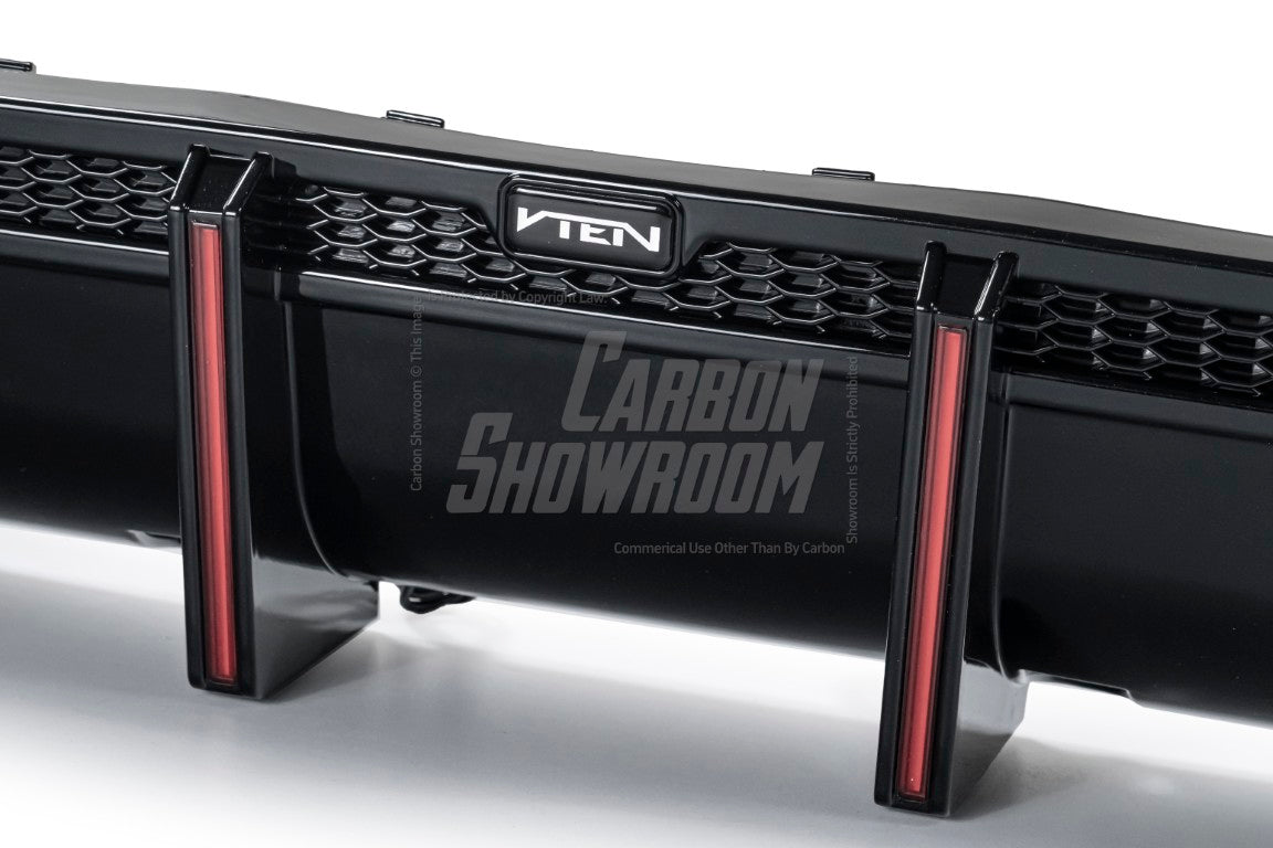 Upgrade Your BMW X5 G05 M50i X/S Drive 40i (with M-Package) (Fits Both Pre-LCI & LCI）2019-ON with VTEN's Aftermarket Parts - Rear Diffuser & Canards PP. A complete transformation of style and performance.