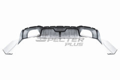 Audi RS3 8V.5 2018 2019 2020 with Aftermarket Parts - Rear Diffuser Carbon Fiber / FRP from SPECTER PLUS